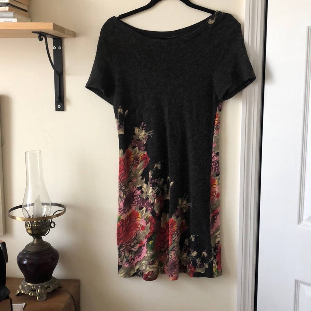 Francescas Floral Wool Dress